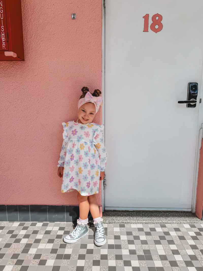 Goldie Gauze Frill Dress