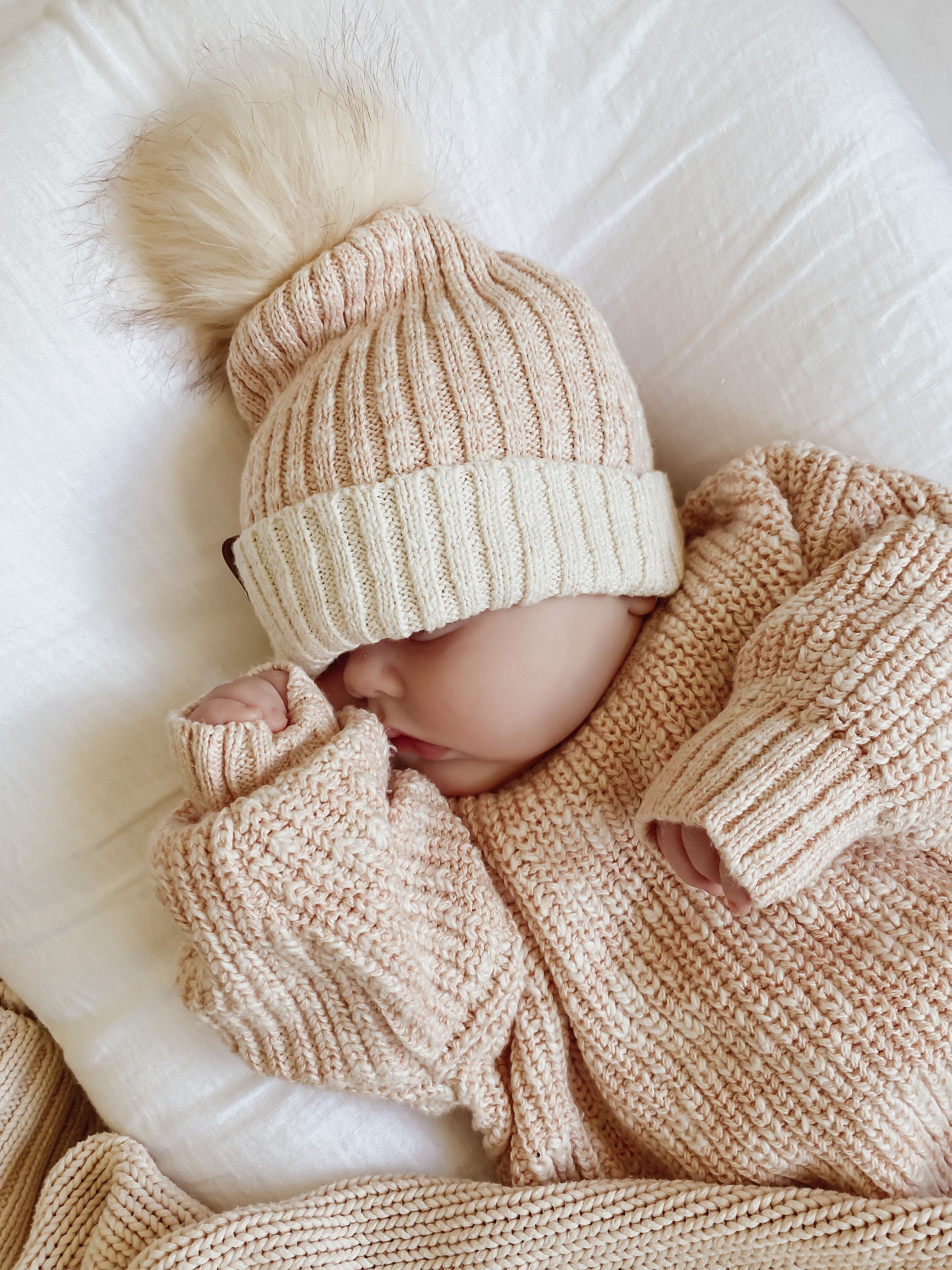 Coral Pink | Sand Beanie