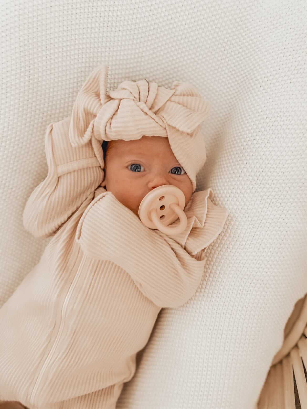 Buttermilk Ruffle Onesie