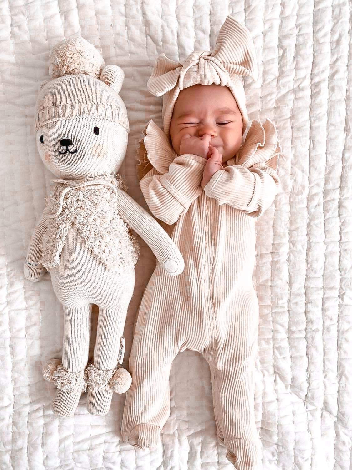 Buttermilk Ruffle Onesie