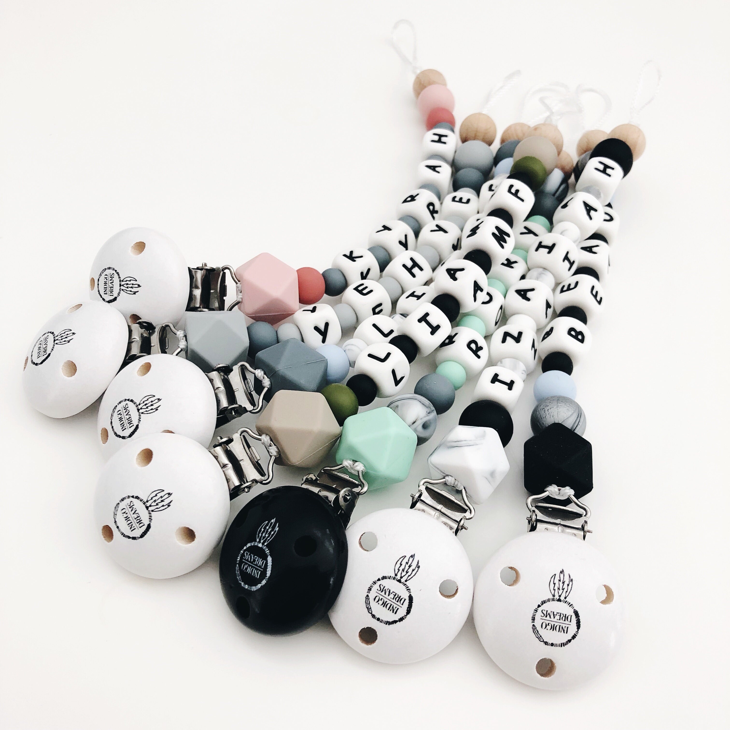 Personalised Dummy Chain (using various shaped beads)