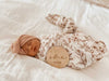 Vintage Botanical Muslin Swaddle