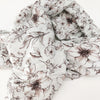 Vintage Botanical Muslin Swaddle