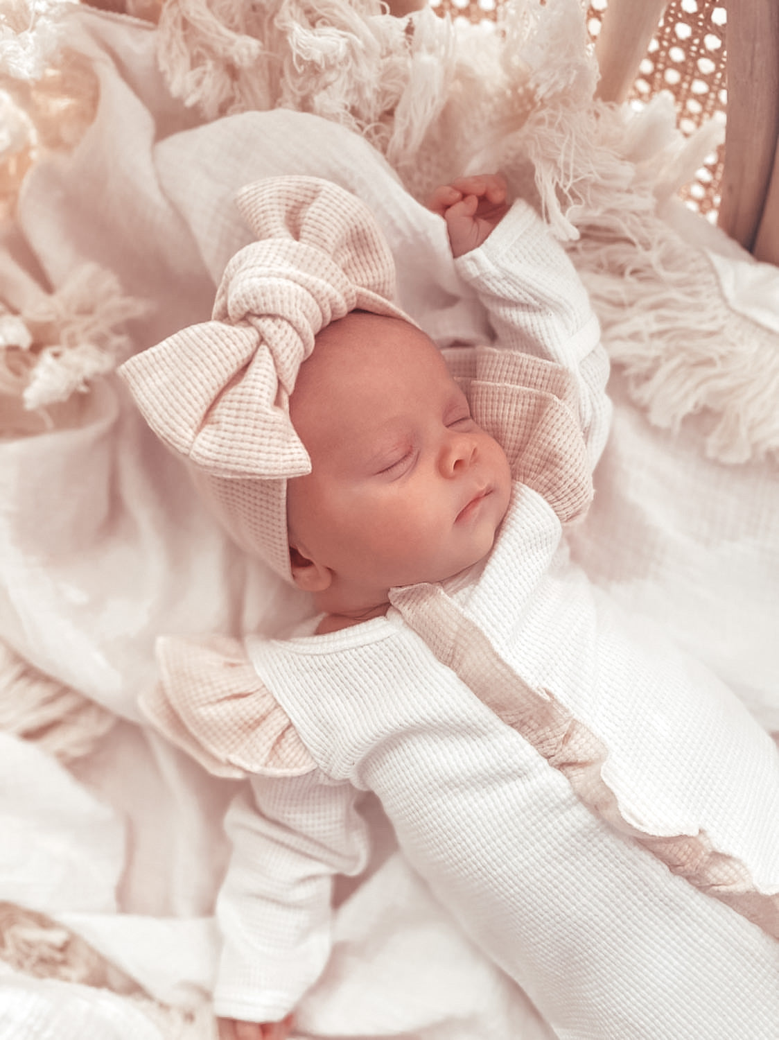 Coconut and Oat Waffle Onesie
