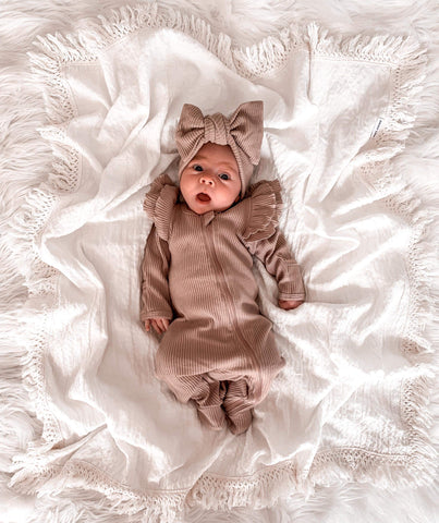 Oat and Coconut Waffle Onesie