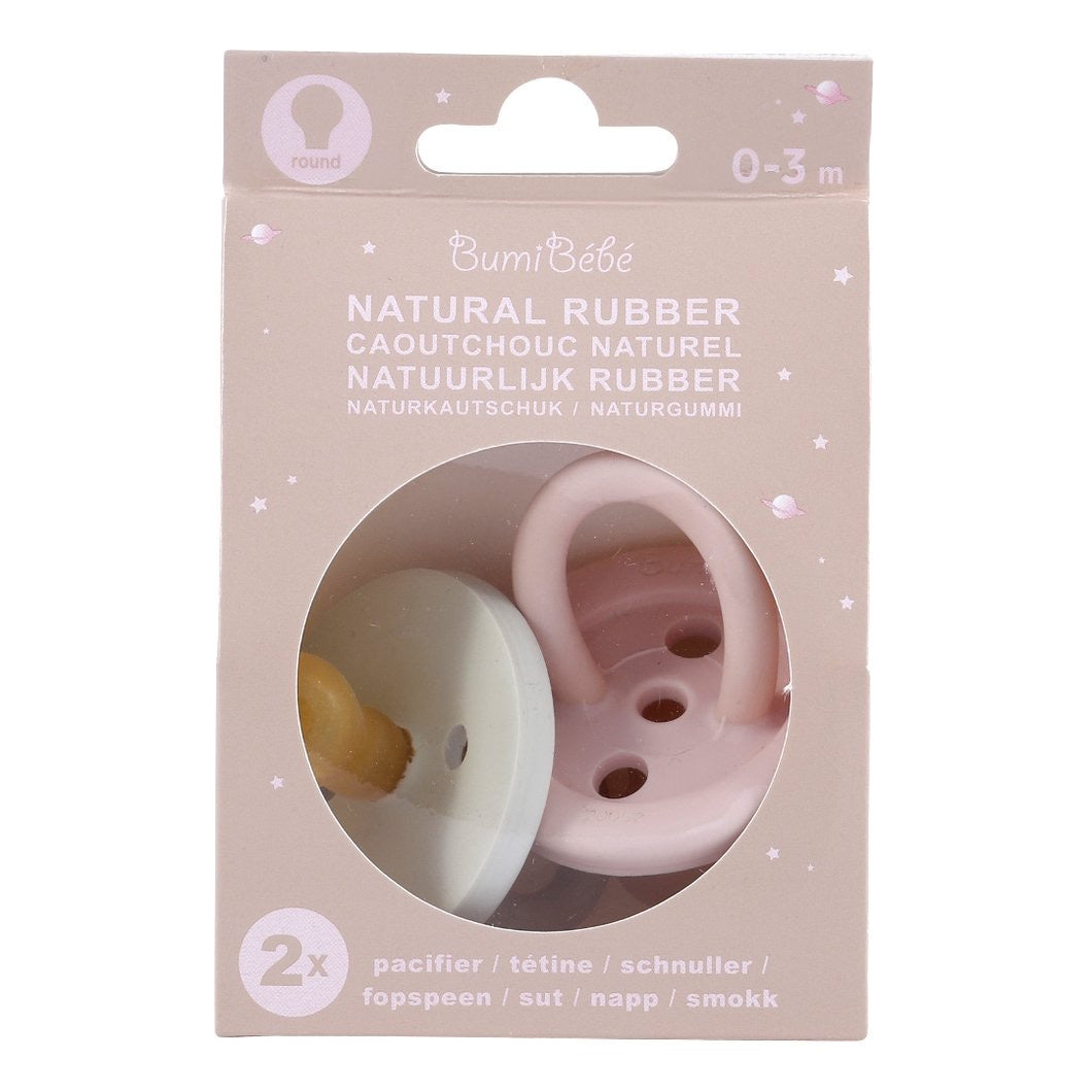 Hevea Bumi Bebe Dummies Twin Pack